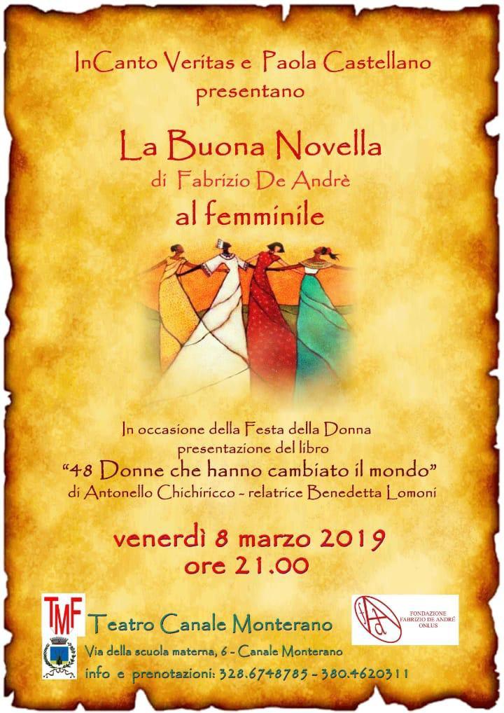 La Buona Novella di Fabrizio De André al Femminile